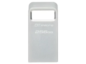 Kingston DataTraveler Micro Gen2 256GB USB 3.2 Stick Ασημί