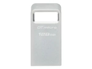 Kingston DataTraveler Micro Gen2 128GB USB 3.2 Stick Ασημί