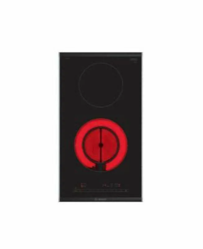 Εστία Αυτόνομη Κεραμική Domino Bosch Serie 6 PKF375FP2E με Λειτουργία Κλειδώματος 30.6x52.7εκ.