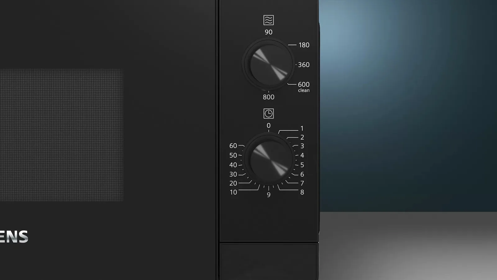 Siemens FF020LMB2 Φούρνος Μικροκυμάτων 20lt Μαύρος