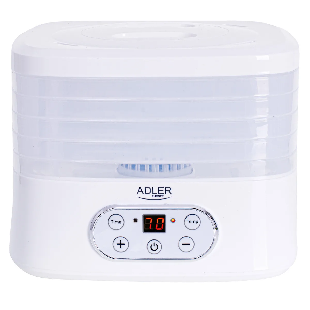 Adler AD 6658 Αποξηραντής Τροφίμων με 5 Ράφια και Ρυθμιζόμενη Θερμοκρασία 35-70°C