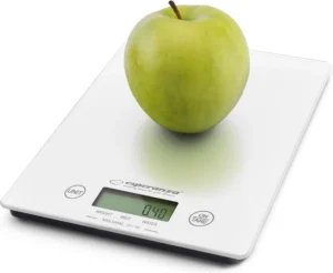 Esperanza EKS002W Ψηφιακή Ζυγαριά Κουζίνας 1gr/5kg White