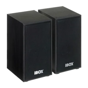 iBox IGLSP1 Ηχεία Υπολογιστή 2.0 με Ισχύ 10W σε Μαύρο Χρώμα
