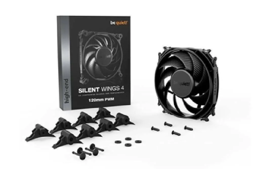 Be Quiet Silent Wings 4 Case Fan 120mm με Σύνδεση 4-Pin PWM BL093