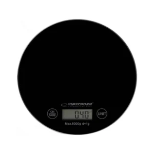Esperanza EKS003 Ψηφιακή Ζυγαριά Κουζίνας 1gr/5kg Black