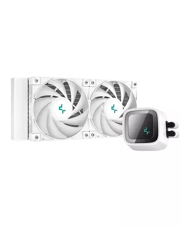 DeepCool LS520 WH Επεξεργαστής Ψύκτης υγρού όλα σε ένα 12 cm  1 τεμάχια