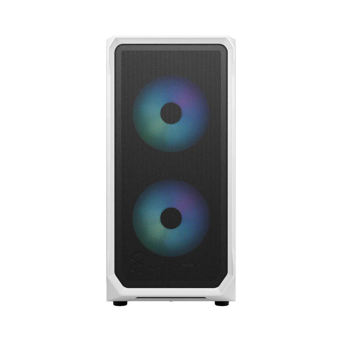 Fractal Design Focus 2 Gaming Midi Tower Κουτί Υπολογιστή με Πλαϊνό Παράθυρο RGB White FD-C-FOC2A-04