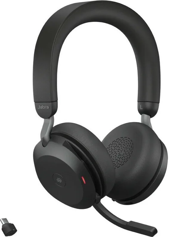 Jabra Evolve2 75 Ακουστικά Ασύρματα Head-band  Bluetooth