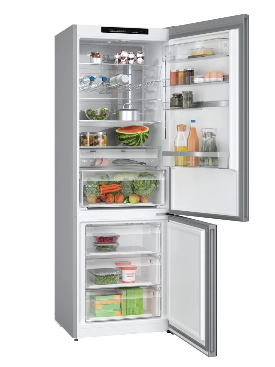 Ψυγειοκαταψύκτης Bosch Serie 6 KGN49LBCF 440 L C Μαύρος