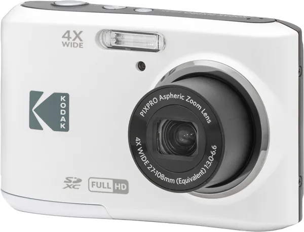 Kodak PIXPRO FZ45 Compact Φωτογραφική Μηχανή 16MP Ζουμ 4x White