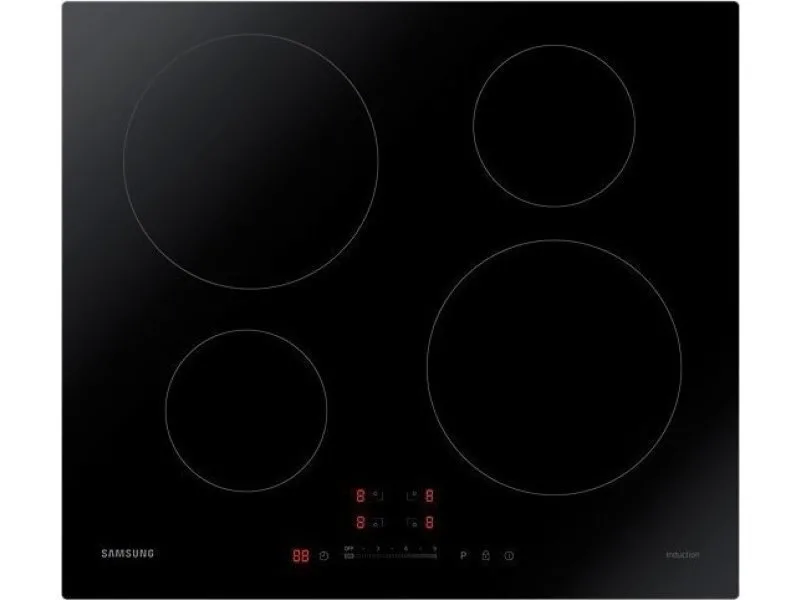 Εστία Αυτόνομη Επαγωγική Samsung NZ64H37070K με ζώνες 4 zone(s)
