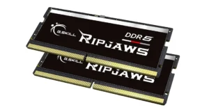 G.Skill Ripjaws 32GB DDR5 RAM με 2 Modules (2x16GB) και Ταχύτητα 4800 για Laptop (F5-4800S3434A16GX2-RS)