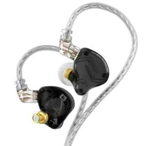 KZ Ακουστικά Ψείρες In Ear ZS10 Pro X Μαύρα