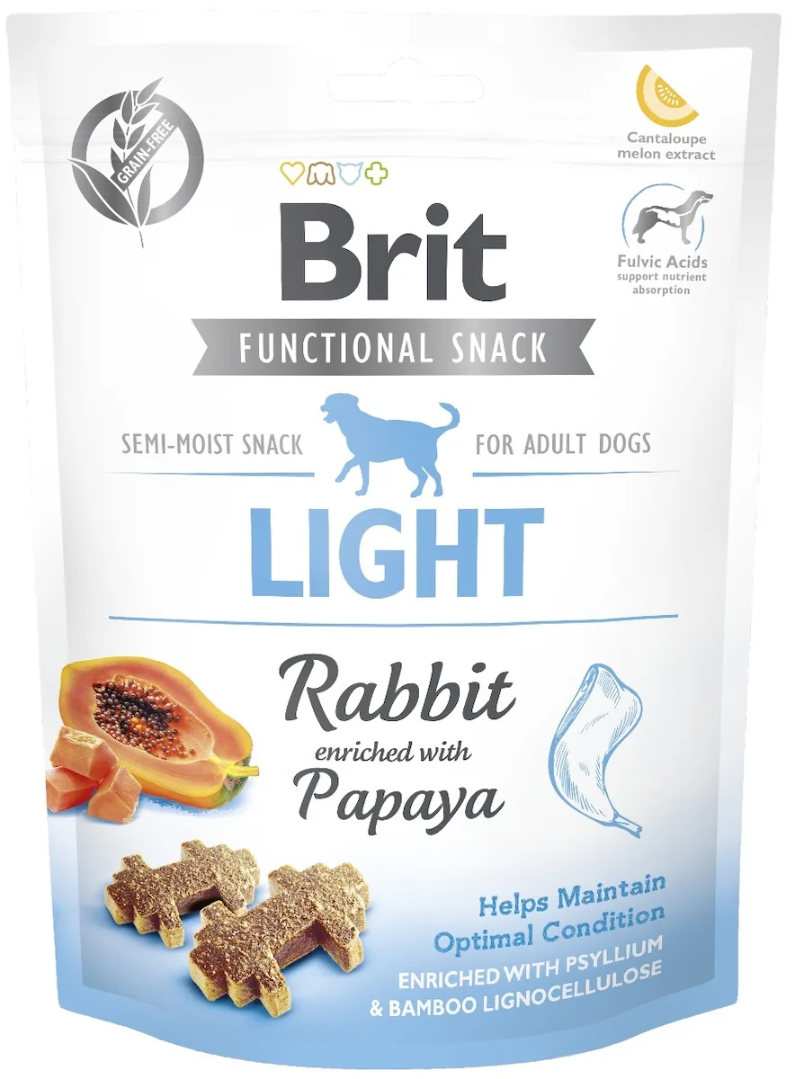 Brit Functional Light Λιχουδιές Σκύλου Διαίτης με Κουνέλι 150gr