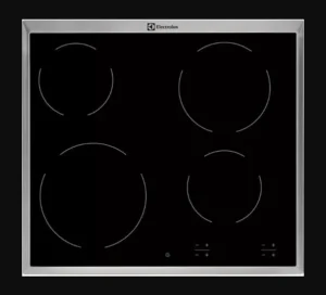 Εστία Αυτόνομη Κεραμική Electrolux EHF16240X 4 Θέσεων 57.6x51.6εκ. Inox