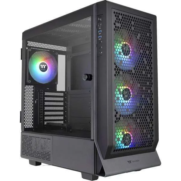 Thermaltake Ceres 500 TG ARGB Midi Tower Μαύρος (Μαύρο)