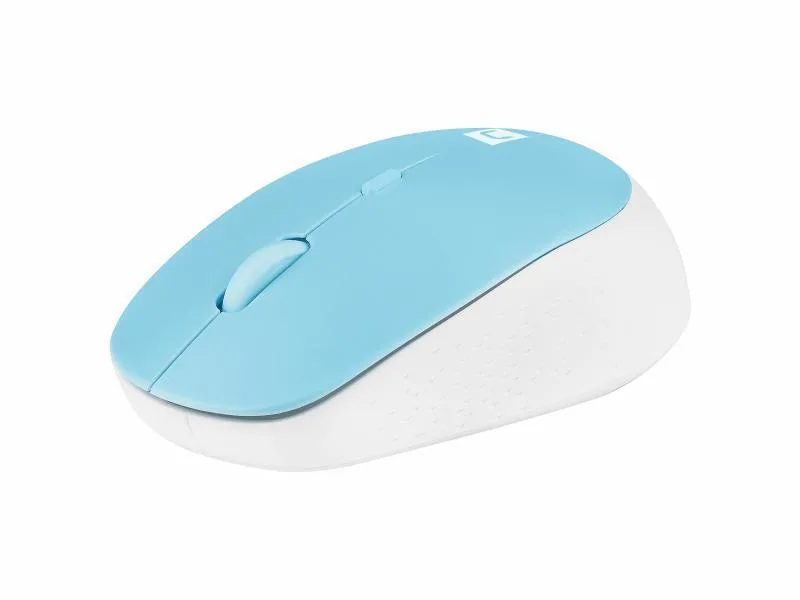 Natec Harrier 2 Ασύρματο Bluetooth Ποντίκι White/Blue