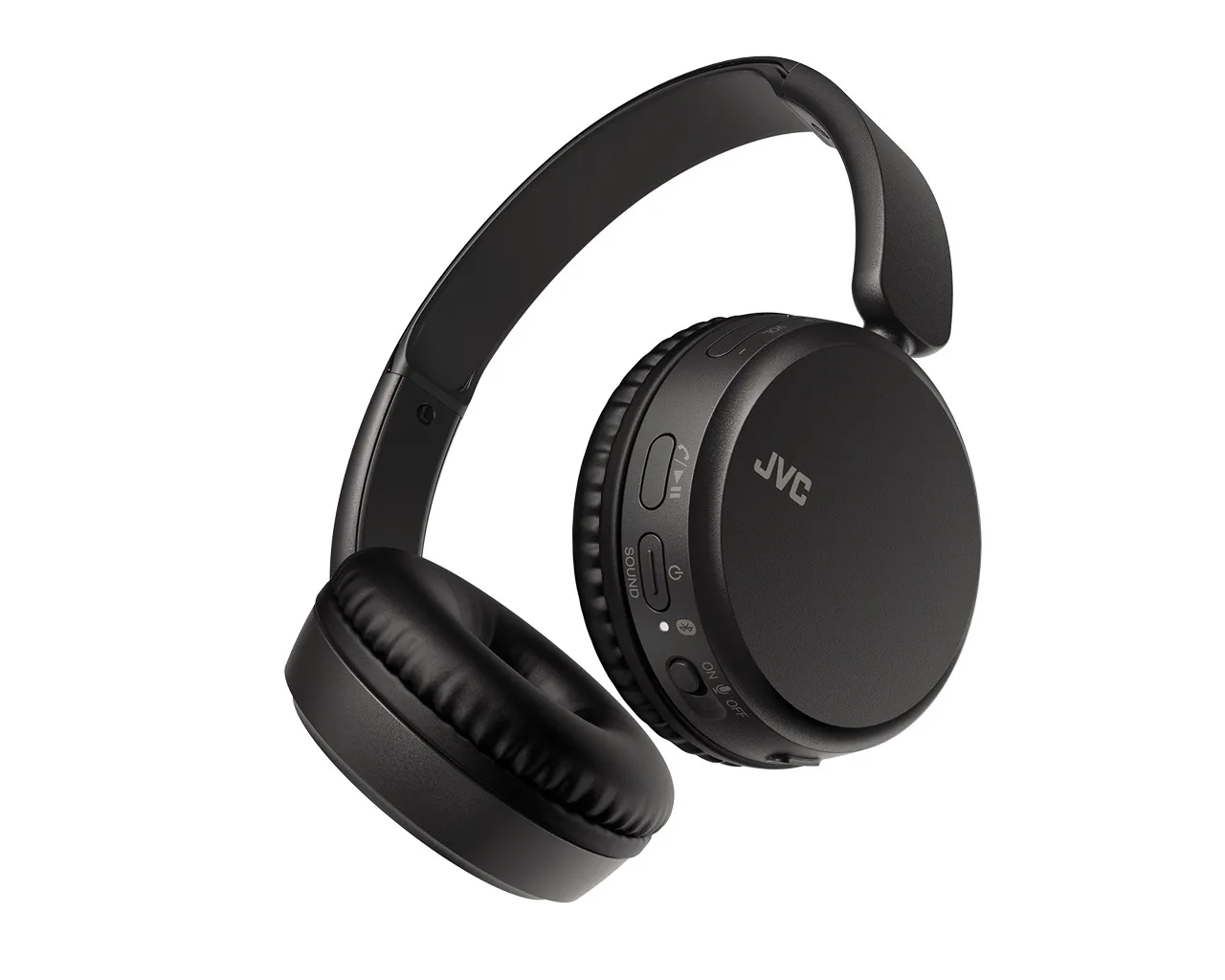 JVC HA-S36W Ασύρματα Bluetooth On Ear Ακουστικά Μαύρα