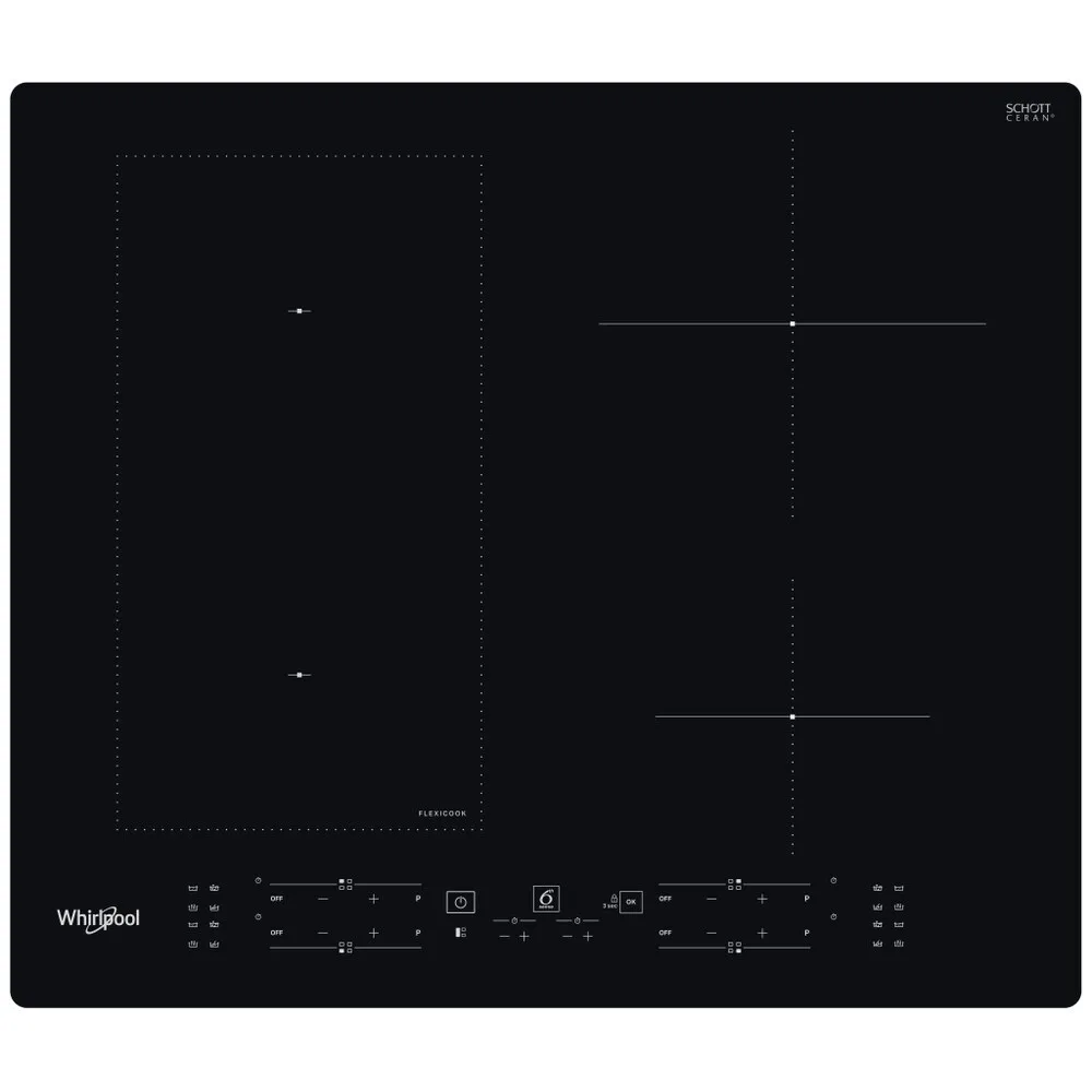 Εστία Αυτόνομη Επαγωγική Whirlpool WL B3360 NE 59cm  4 zone(s)