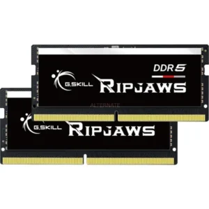 G.Skill Ripjaws 32GB DDR5 RAM με 2 Modules (2x16GB) και Ταχύτητα 4800 για Laptop (F5-4800S4039A16GX2-RS)