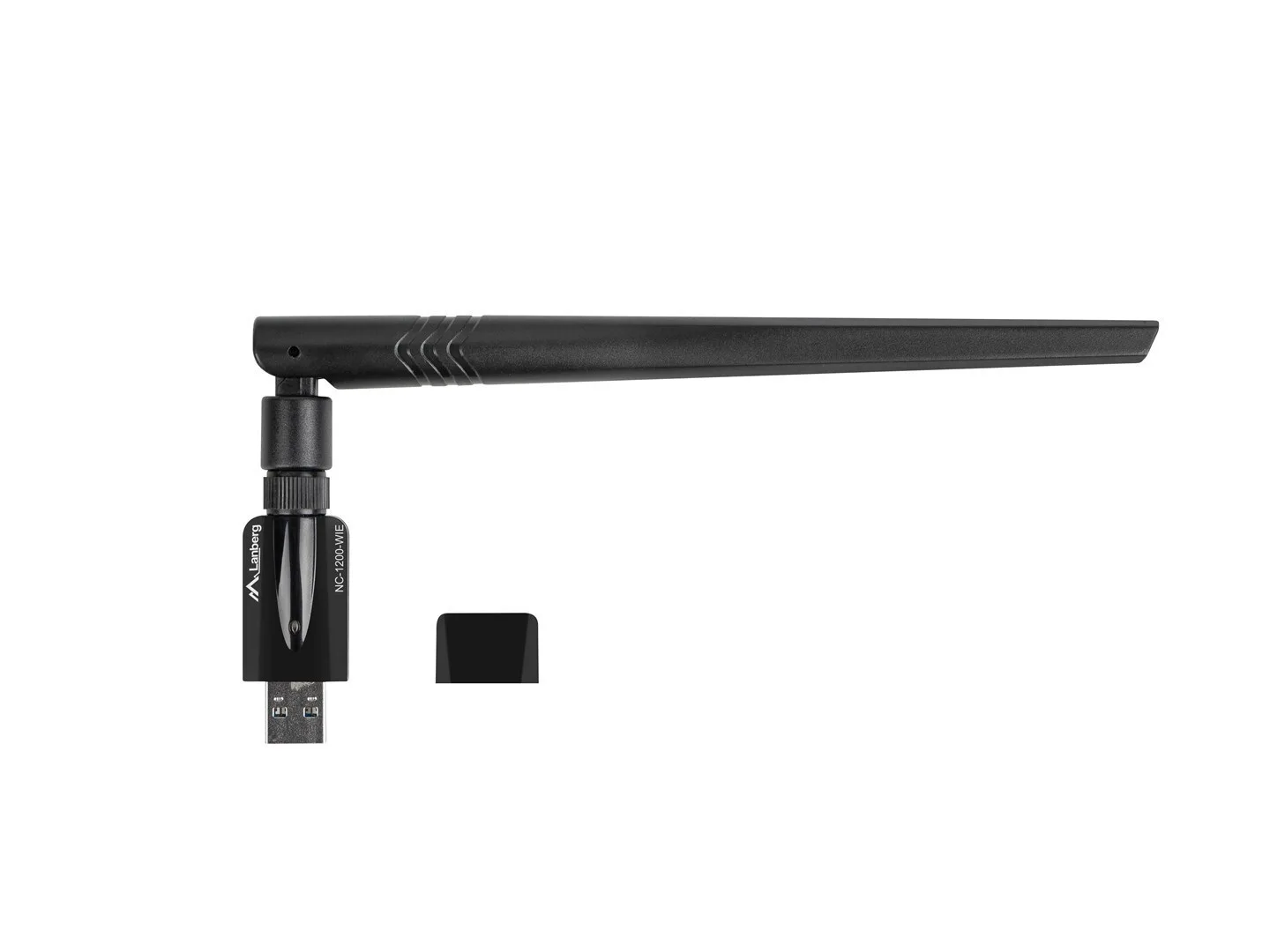 Lanberg NC-1200-WIE Ασύρματος USB Αντάπτορας Δικτύου με Αποσπώμενη Κεραία 1200Mbps