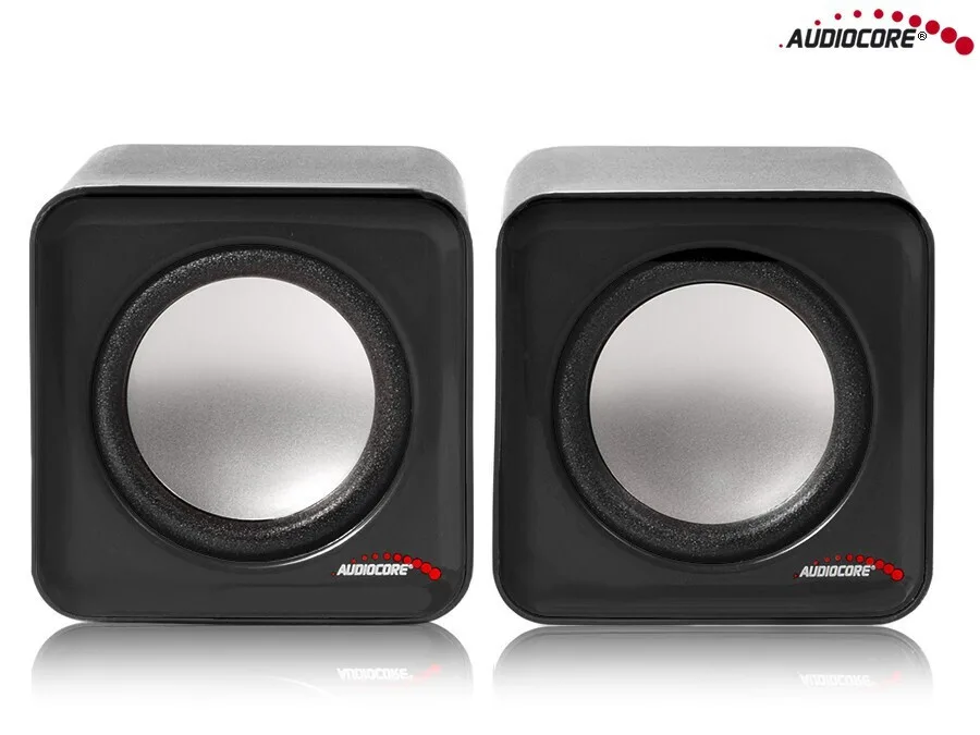 Audiocore AC870 Ηχεία Υπολογιστή 2.0, 6W Μαύρο