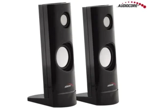 Audiocore AC860 Ηχεία Υπολογιστή 2.0, 8W Μαύρο