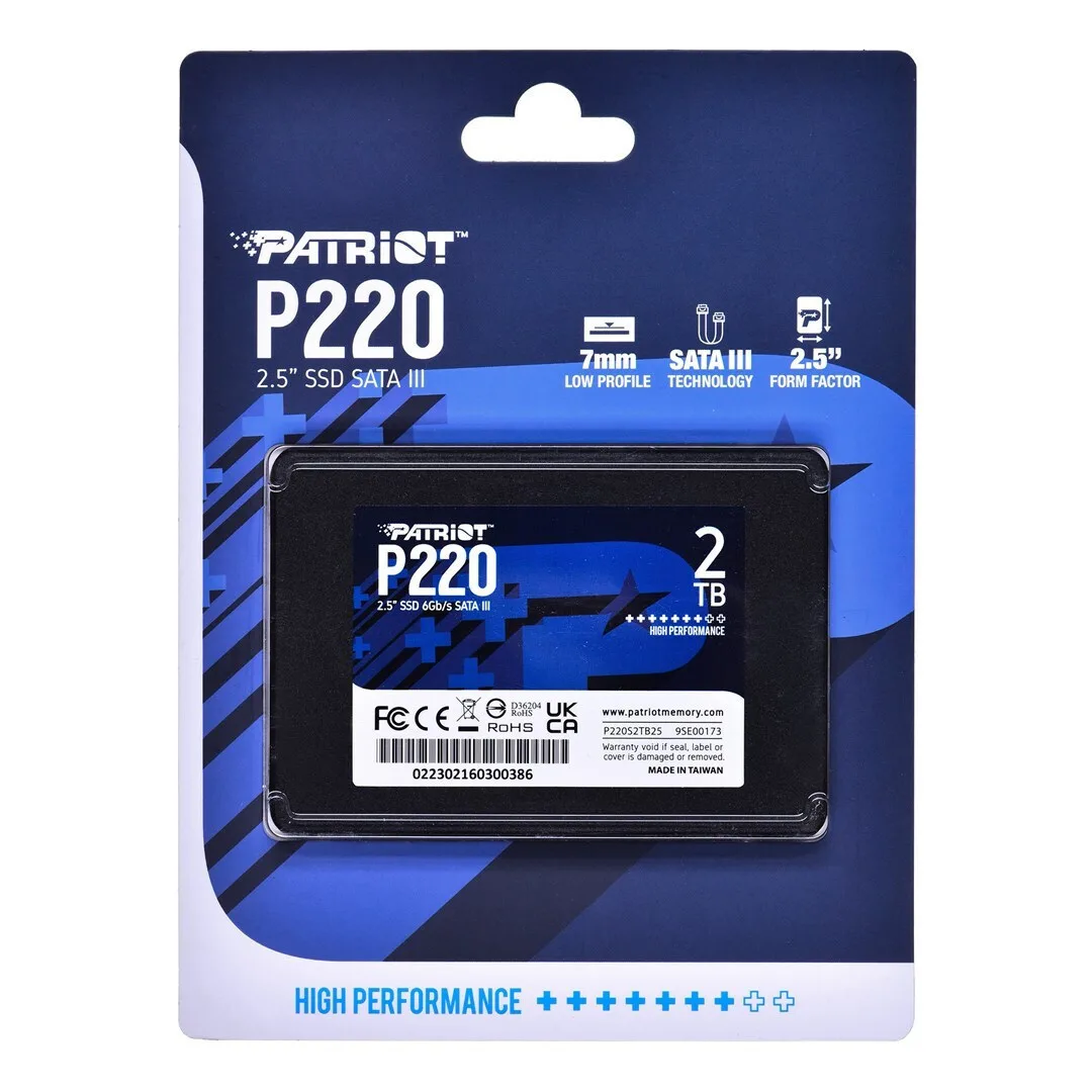 Patriot Memory P220 2TB 2.5" Serial ATA III