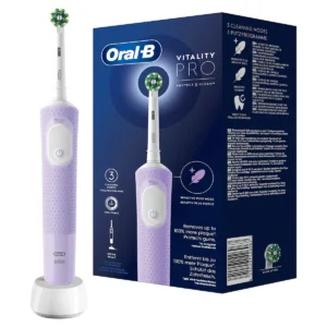 Oral-B Vitality Pro Protect X Clean Ηλεκτρική Οδοντόβουρτσα με Χρονομετρητή Lilac Violet