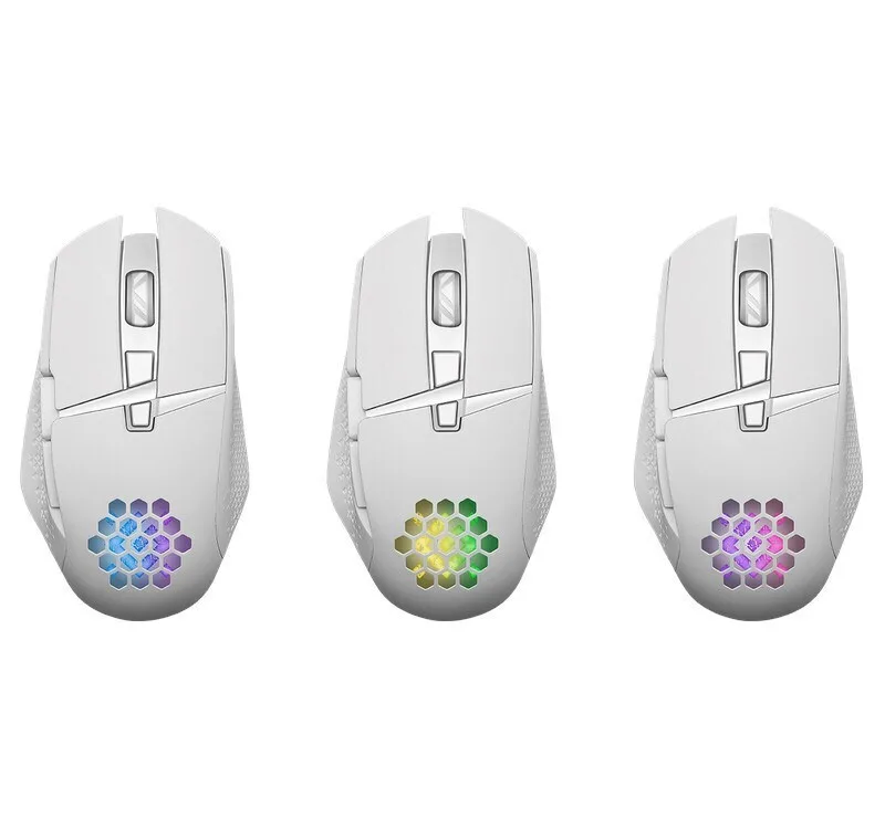 Defender GM-514 Glory Ασύρματο RGB Gaming Ποντίκι 3200 DPI Λευκό