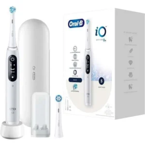 Oral-B Series 6 Ηλεκτρική Οδοντόβουρτσα με Αισθητήρα Πίεσης White