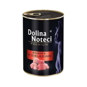 Dolina Noteci Υγρή Τροφή για Ενήλικες Γάτες σε Κονσέρβα με Κοτόπουλο και Μοσχάρι 400gr