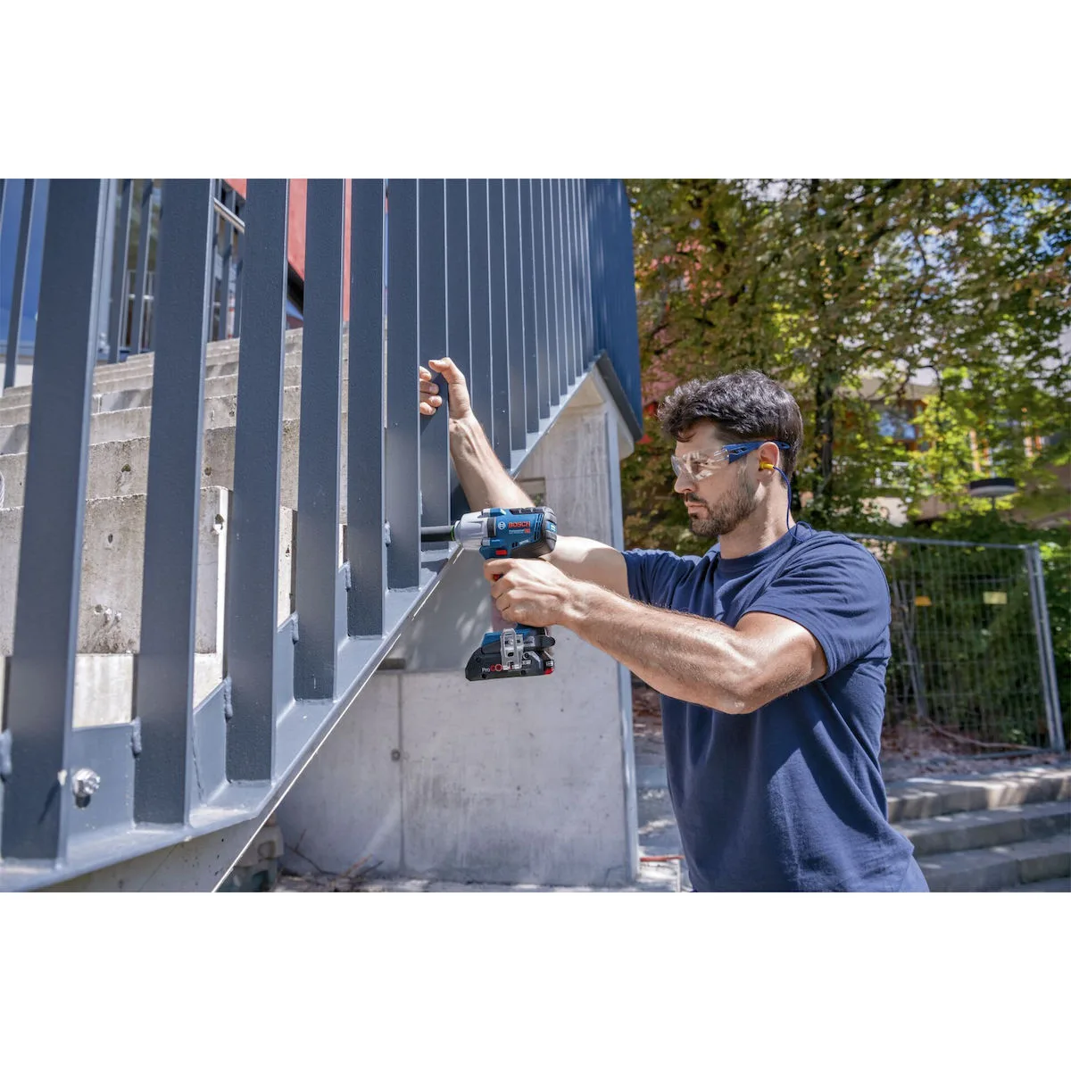 Bosch GDS 18V-450 HC Professional 2300 RPM Μπουλονόκλειδο 18V Solo Χωρίς Μπαταρία και Φορτιστή με Υποδοχή 1/2"