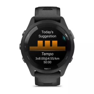 Garmin Forerunner 265 3,3cm (1.3") AMOLED 46 mm 416x416 Οθόνη αφής Μαύρος (Μαύρο) Wi-Fi GPS