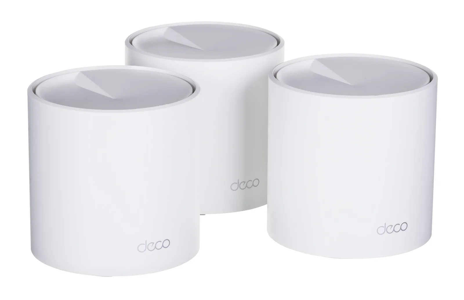 TP-LINK Deco X50 v1 WiFi Mesh Network Access Point Wi-Fi 6 Dual Band (2.4 & 5GHz) σε Τριπλό Kit