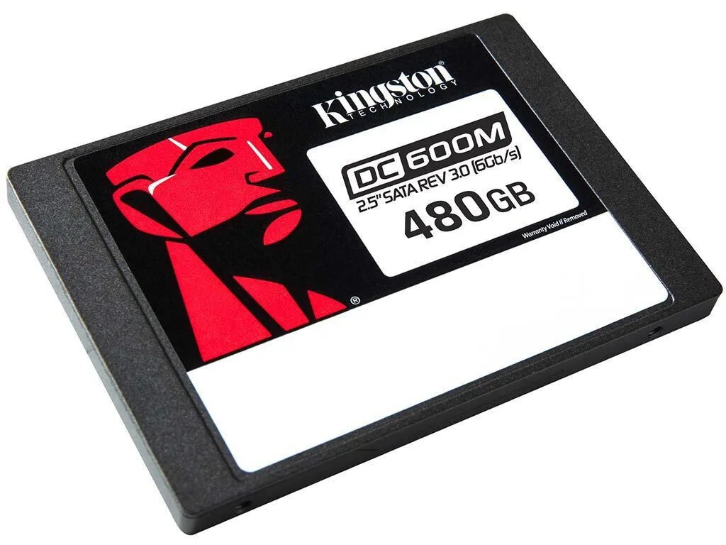 Kingston Technology DC600M 2.5" 480 GB Serial ATA III 3D TLC NAND