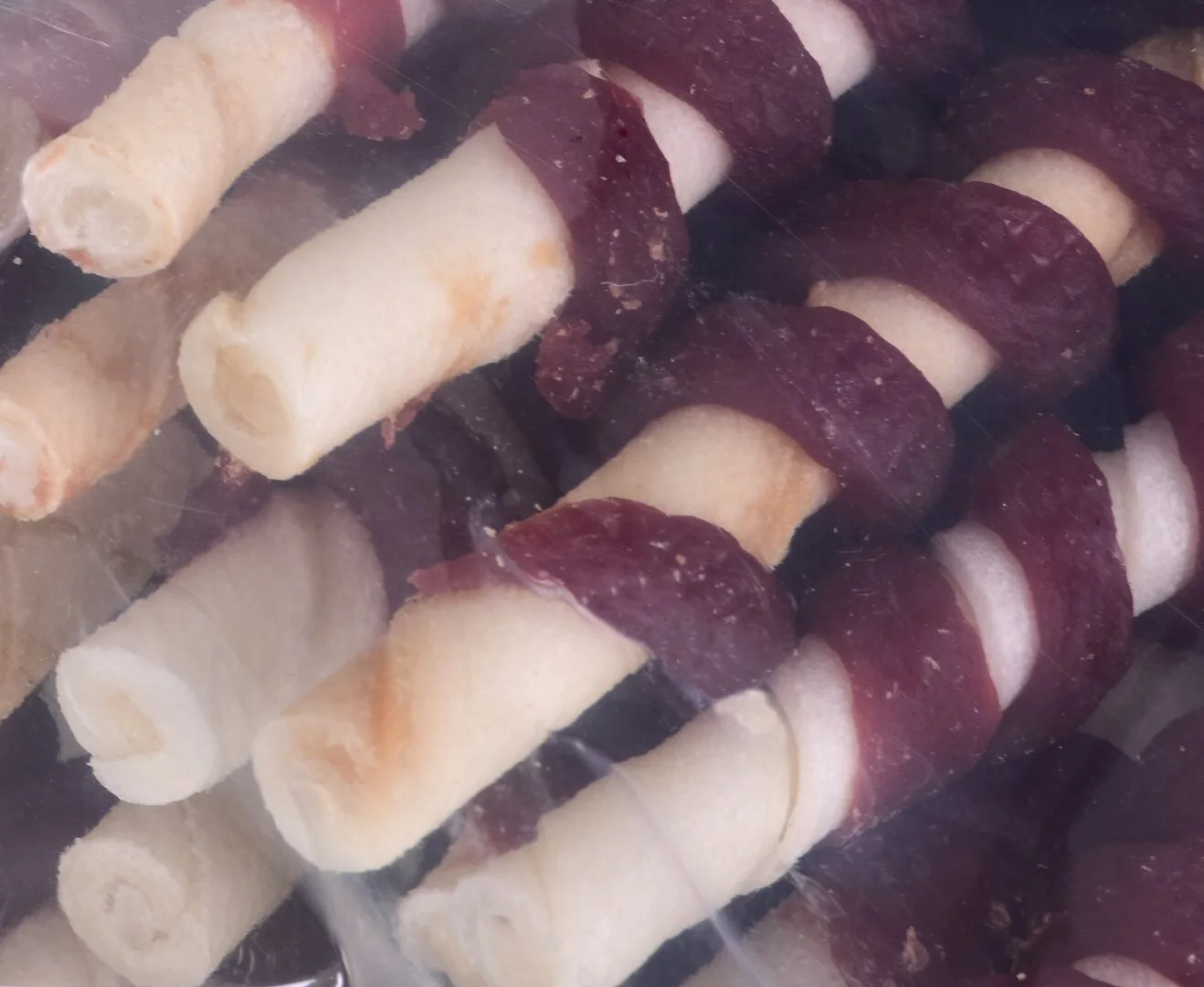 Maced Wrapped Rawhide Λιχουδιές σε Stick Σκύλου Μικρόσωμων Φυλών χωρίς Γλουτένη με Αρνί 500gr