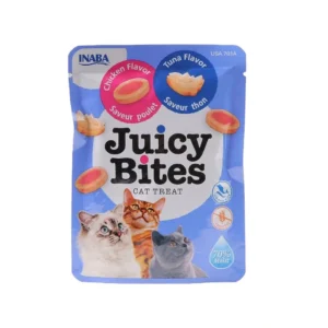 Inaba Λιχουδια Churu Cat Juicy Bites Tuna Chicken Λιχουδιές Σνακ με Τόνο για Ενήλικες Γάτες 1τμχ 34gr IN701