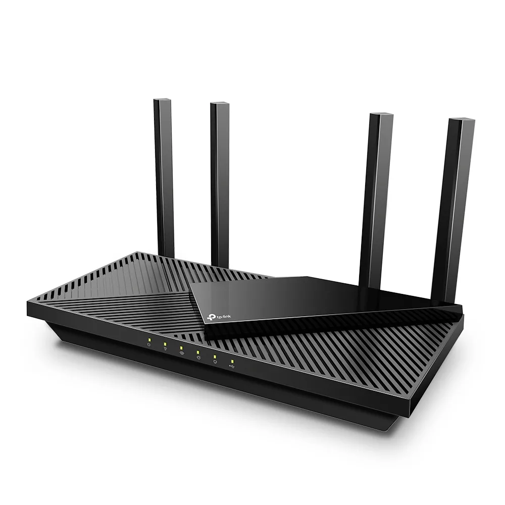 Router TP-Link Archer AX55 Pro ασύρματος δρομολογητής Gigabit Ethernet Διπλής ζώνης (2.4 GHz / 5 GHz) Μαύρο