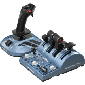 Thrustmaster TCA Captain Pack X Airbus Edition, Γκρι USB Joystick + μοχλός ελέγχου κινητήρα Αναλογικό