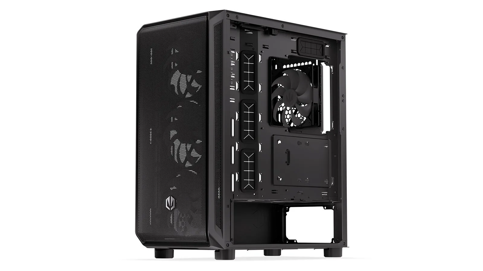 Endorfy Arx 500 ARGB Gaming Midi Tower Κουτί Υπολογιστή Μαύρο