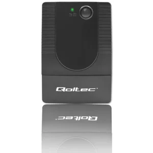 Qoltec FR UPS Line-Interactive 650VA 360W με 2 Schuko Πρίζες