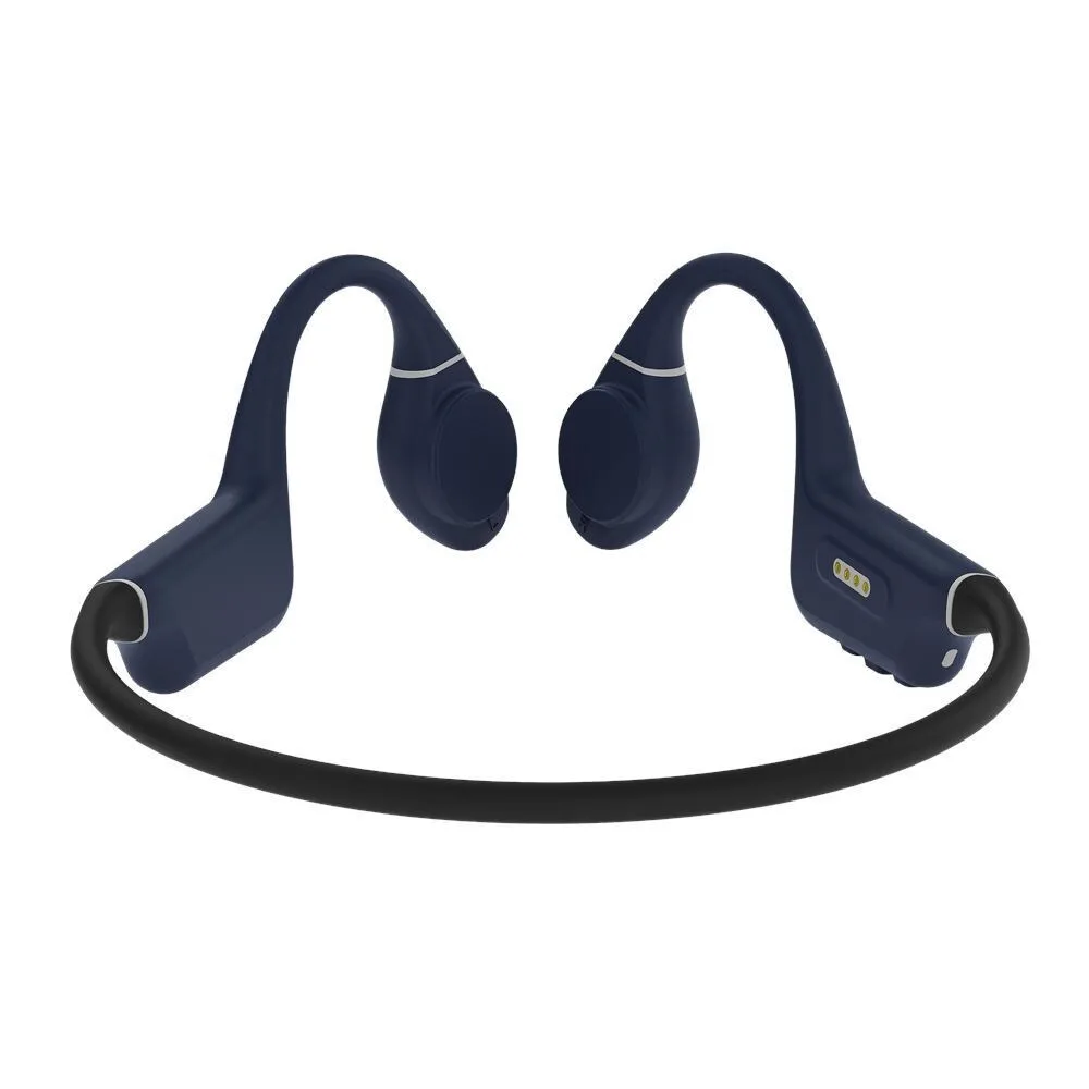 Creative Outlier Free Pro+ Bone Conduction Bluetooth Handsfree Ακουστικά με Αντοχή στον Ιδρώτα Midnight Blue / Matte Bla