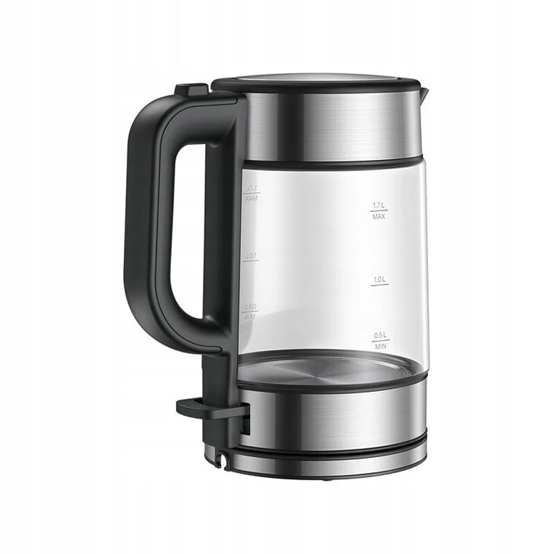 Xiaomi Electric Glass Kettle Βραστήρας 1.7lt 2200W Μαύρος