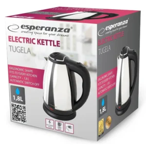 Esperanza EKK104S Βραστήρας 1.8lt 2200W Γκρι