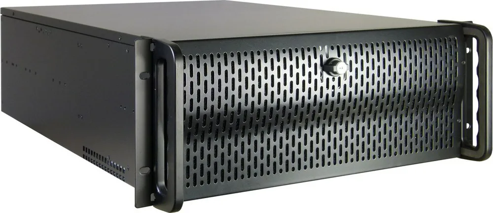 Rack Inter-Tech IPC 4U-4129L Server Case Ασημί