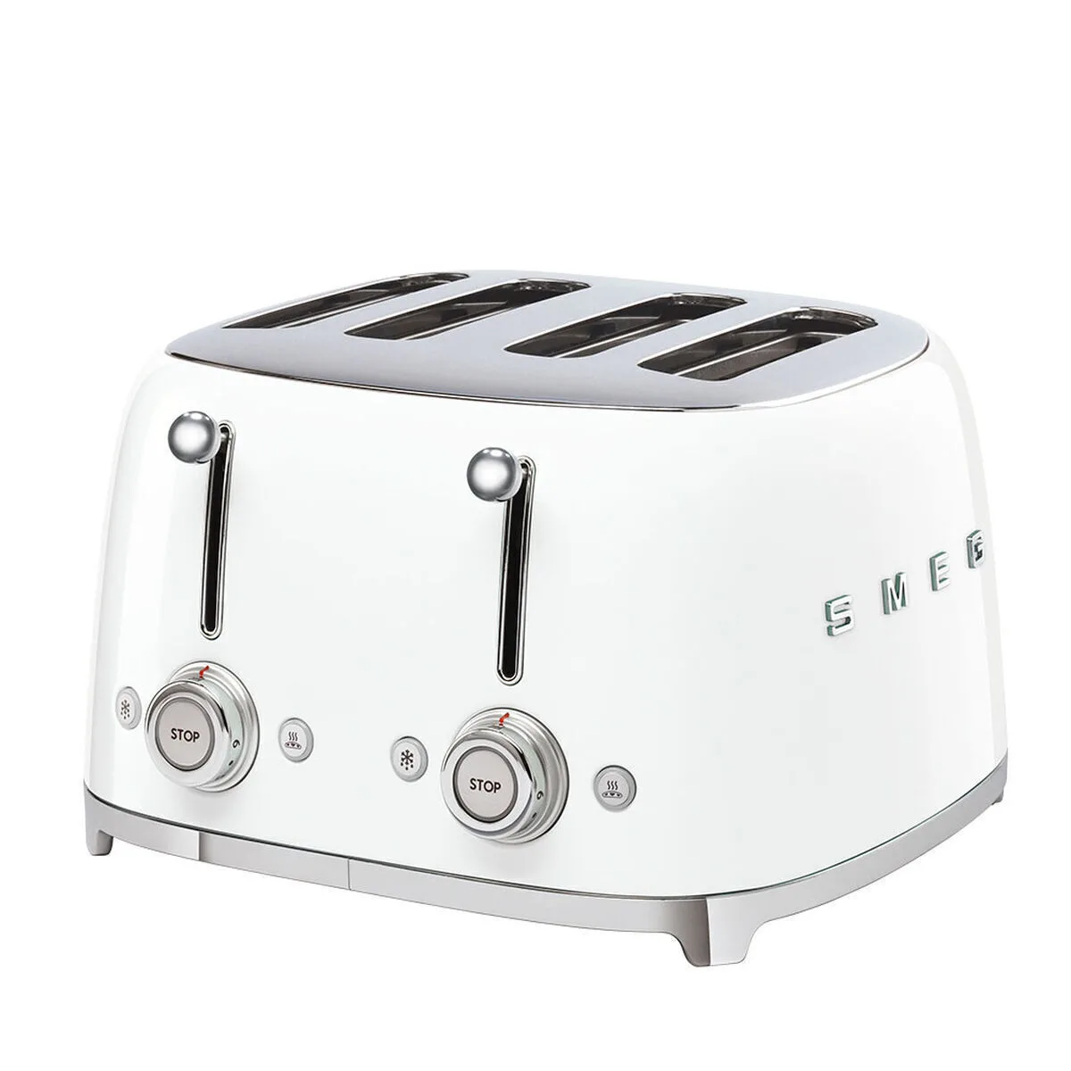 Smeg TSF03WHEU Φρυγανιέρα 4 Θέσεων 2000W Λευκή