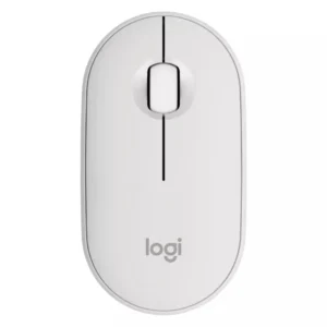Logitech Pebble M350s Ασύρματο Bluetooth Ποντίκι White