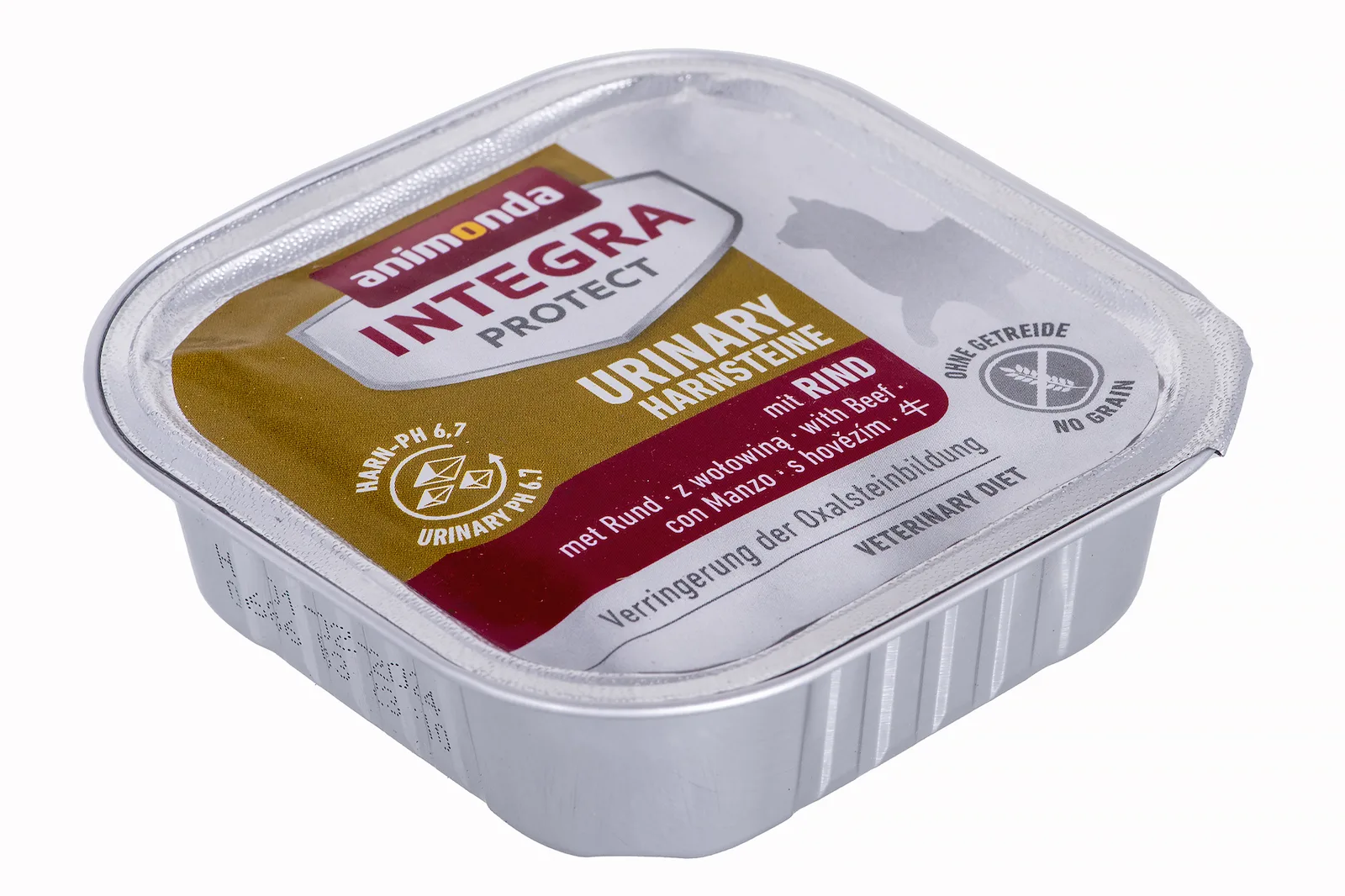 Animonda Integra Protect Harnsteine Υγρή Τροφή για Ενήλικες Γάτες σε Ταψάκι με Χοιρινό 100gr
