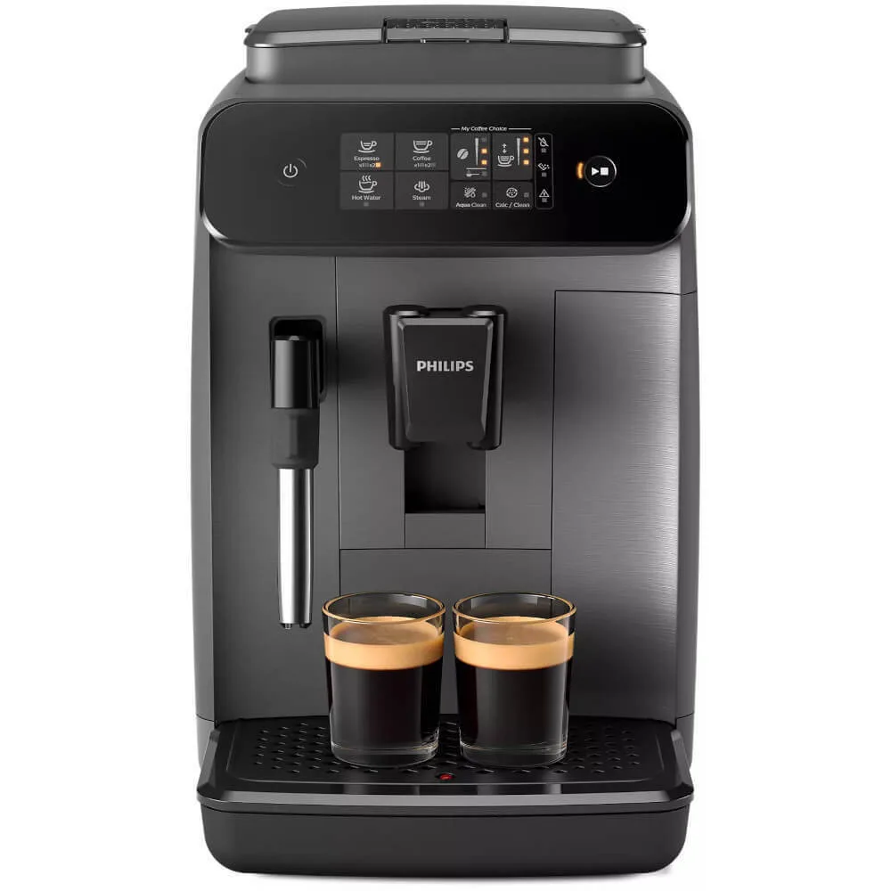 Philips Αυτόματη Μηχανή Espresso 1500W Πίεσης 15bar με Μύλο Άλεσης Μαύρη EP0824/00